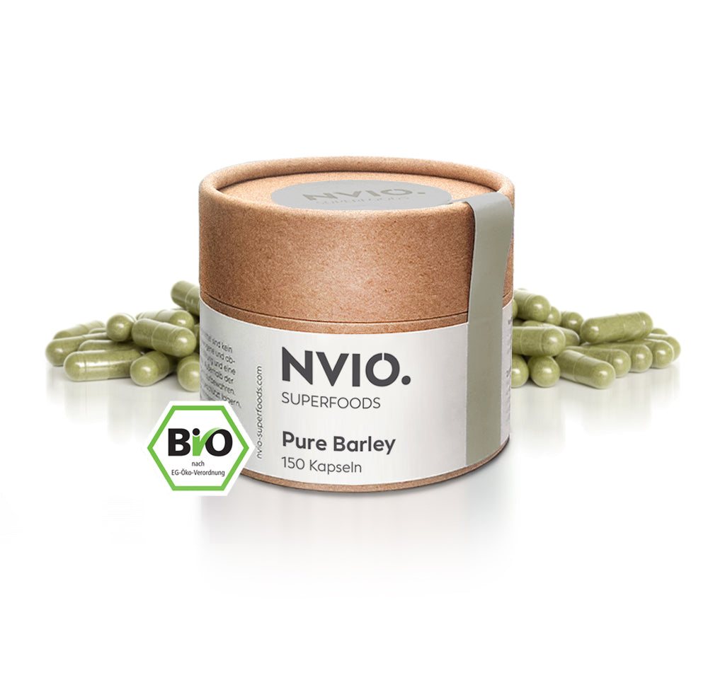 Pure Barley - Bio Gerstengras Kapseln