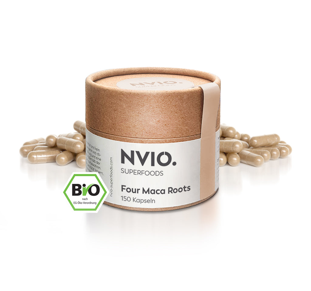 Four Maca Roots - Bio Maca Kapseln